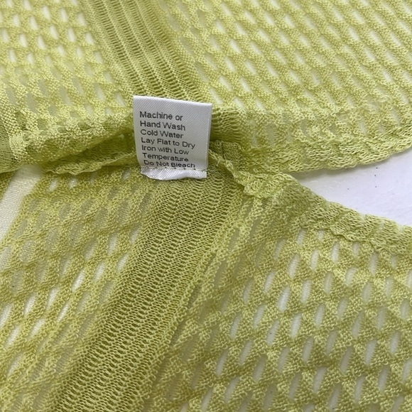 Ming Wang Sz S Duster Cardigan Patterned Knit NWT - Picture 9 of 10